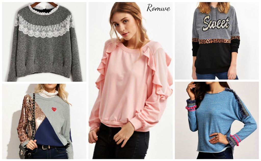 Trend: Sweatshirts (Romwe)