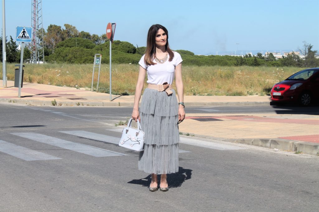 Layered Tulle Skirt Outfit