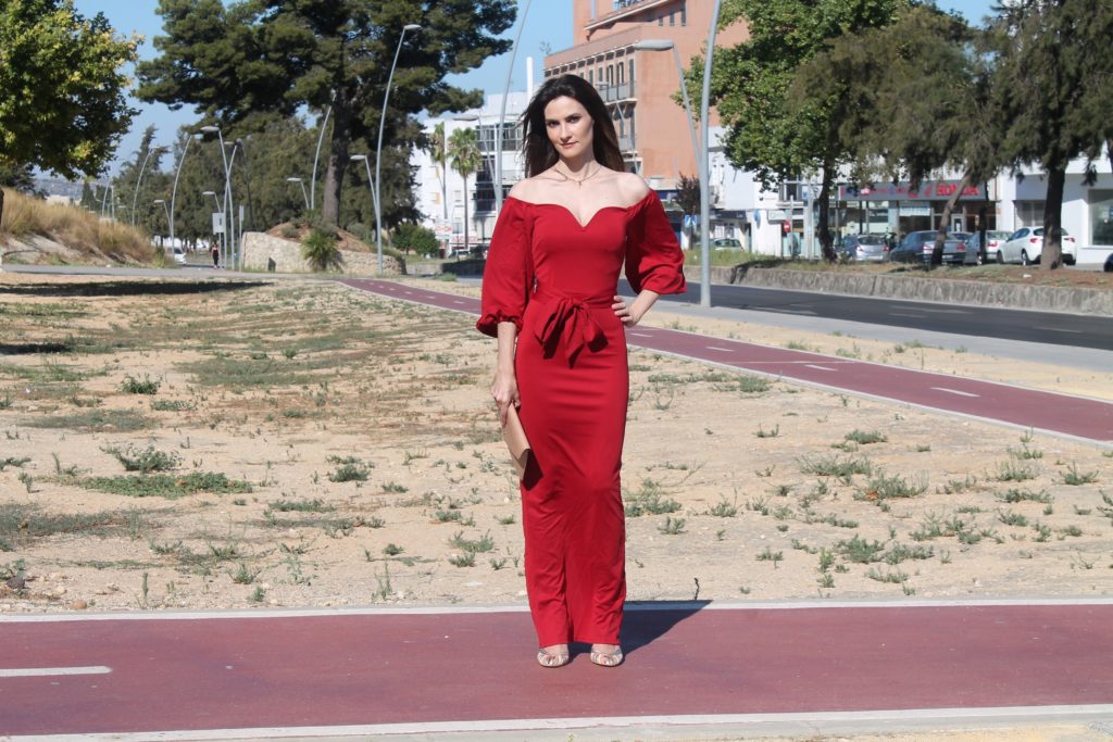 Red Long Dress Outfit