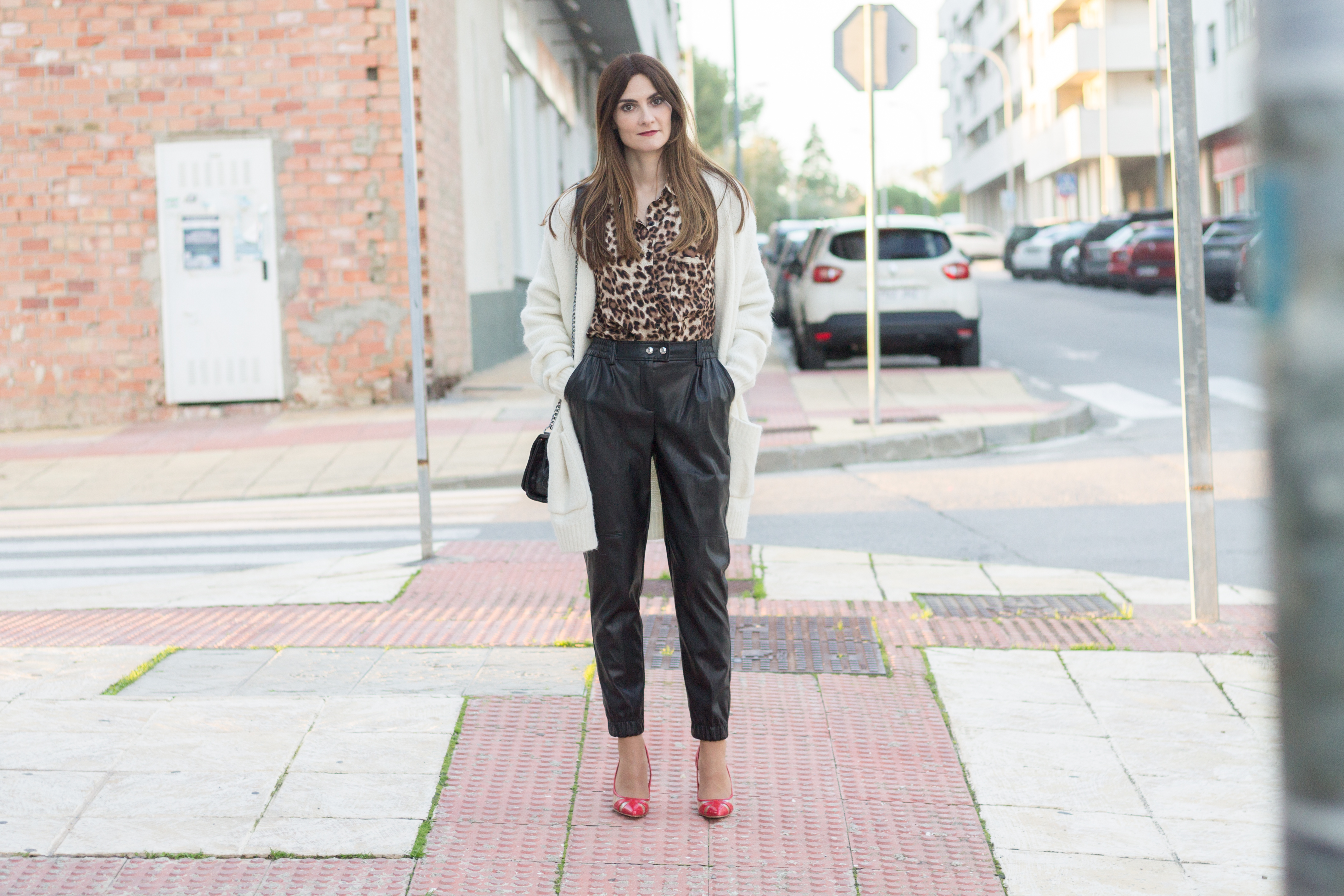 S t Haciendo Destino Leopard Print Blouse Outfit - El Rincón de Rachel
